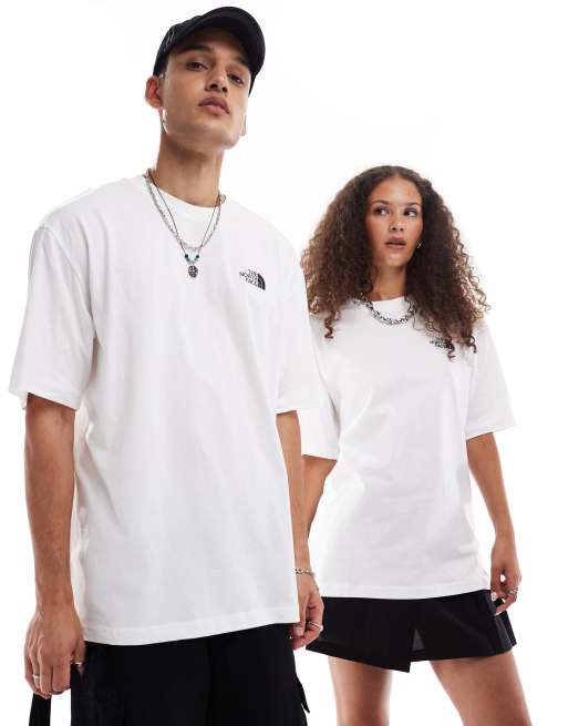 The North Face – Half Dome – Oversize-T-Shirt in Weiß mit Rückenprint, 4 von 4