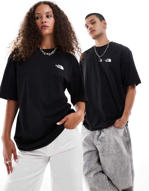 The North Face - Half Dome - Oversized T-shirt met print op de achterkant in zwart, 2 van 4