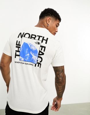 The North Face Half Dome Photo back print t-shirt in white Exclusive at ASOS - ASOS Price Checker