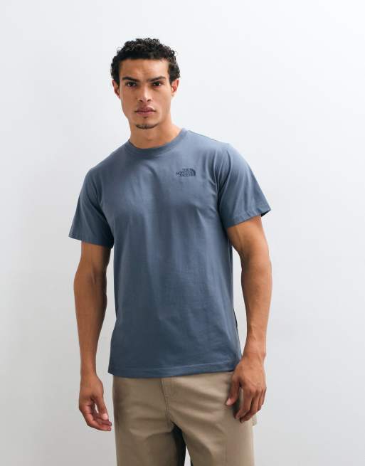The North Face Half Dome photo regular-fit T-shirt in granietgrijs, 3 van 5