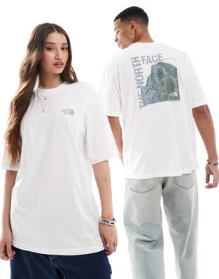 The North Face Half Dome photo t-shirt in white