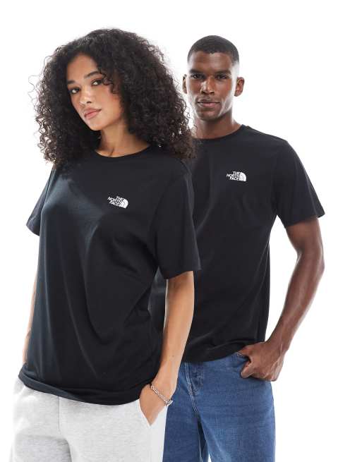 The North Face - Half Dome Photo - Unisex - Sort T-shirt med rygprint, 2 af 4