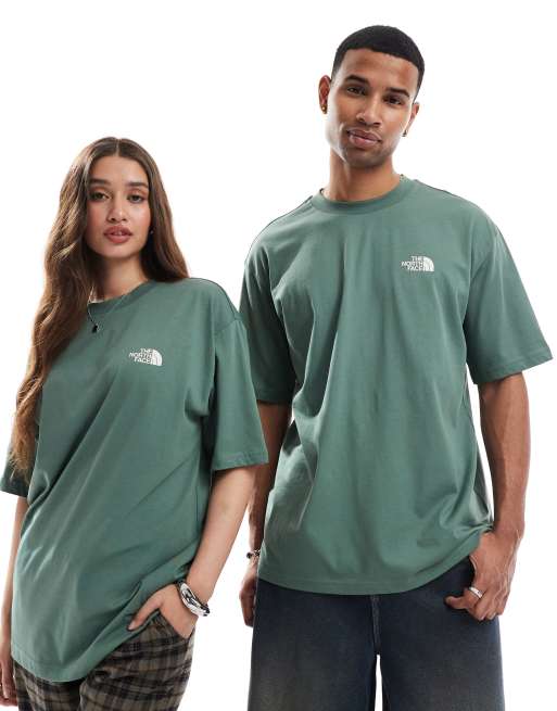 The North Face – Half Dome – T-Shirt in Grün mit Fotoprint, 3 von 4