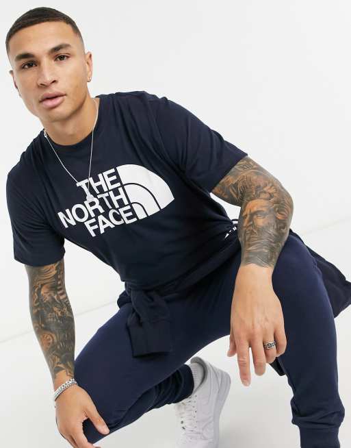 The North Face Half Dome t shirt in navy