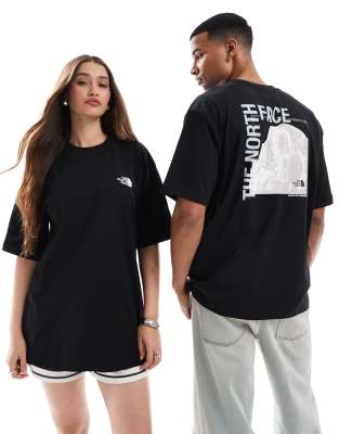 The North Face - Half Dome - T-Shirt in Schwarz mit Fotoprint