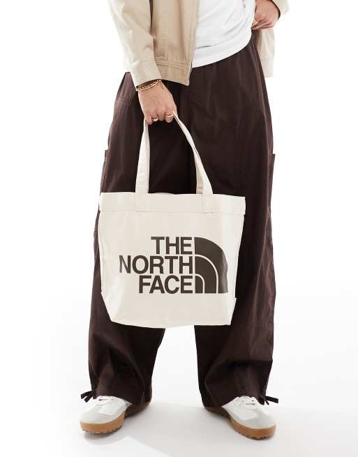 The North Face – Half Dome – Torba typu tote w kolorze złamanej bieli z dużym logo