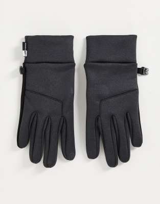The North Face - Hardface Etip - Gants en molleton stretch pour écran tactile - Noir