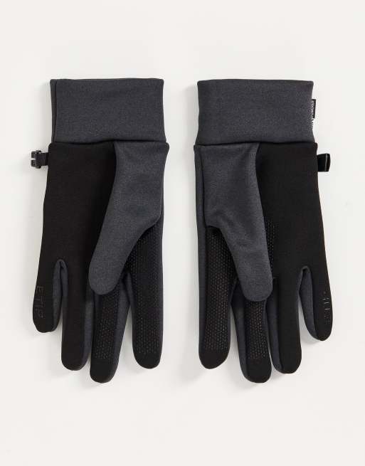 The North Face – Hardface Etip – Touchscreen-Handschuhe aus Fleece in Schwarz mit Stretchanteil, 2 von 4