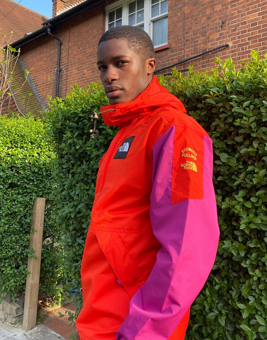 The North Face Headpoint jacket in red/purple