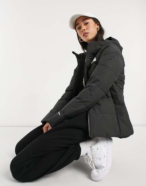 The North Face Heavenly down ski jacket in black