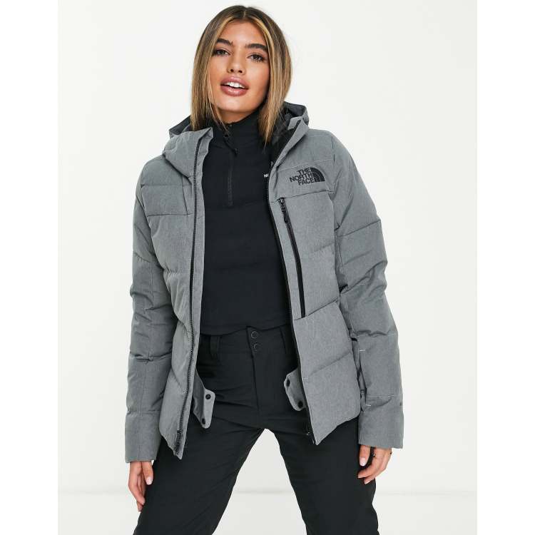 The North Face Ski Heavenly Hooded Down Ski Jacket in Blue