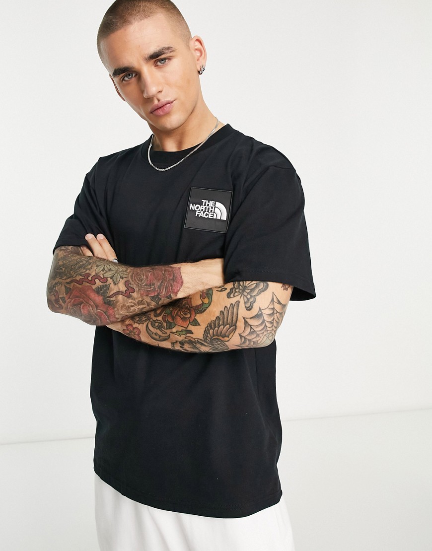 The North Face Heavyweight Box chest logo T-shirt in black