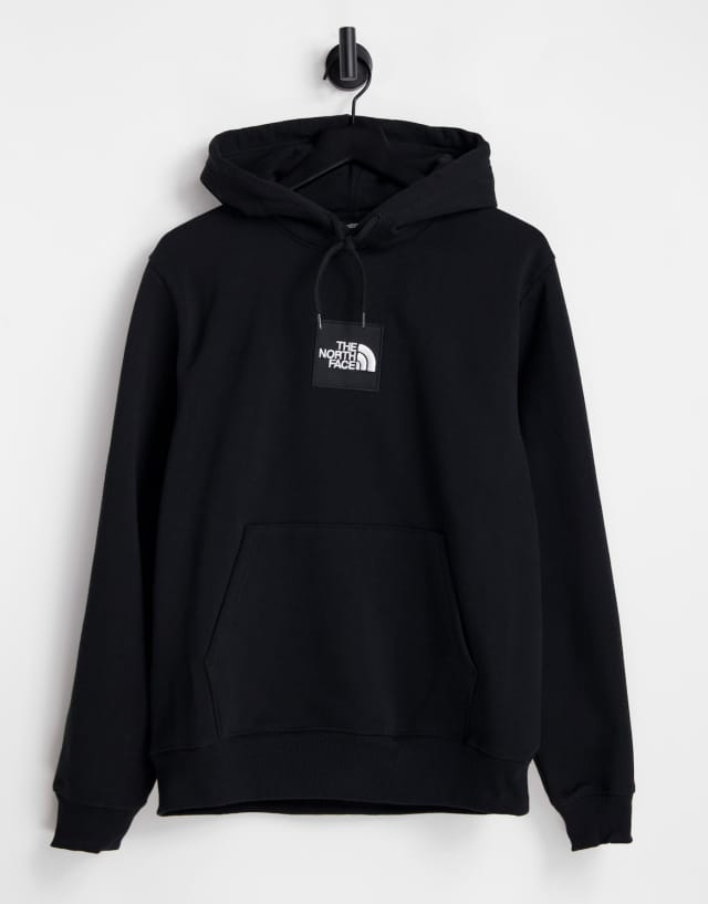 The North Face Heavyweight Box Logo hoodie in black