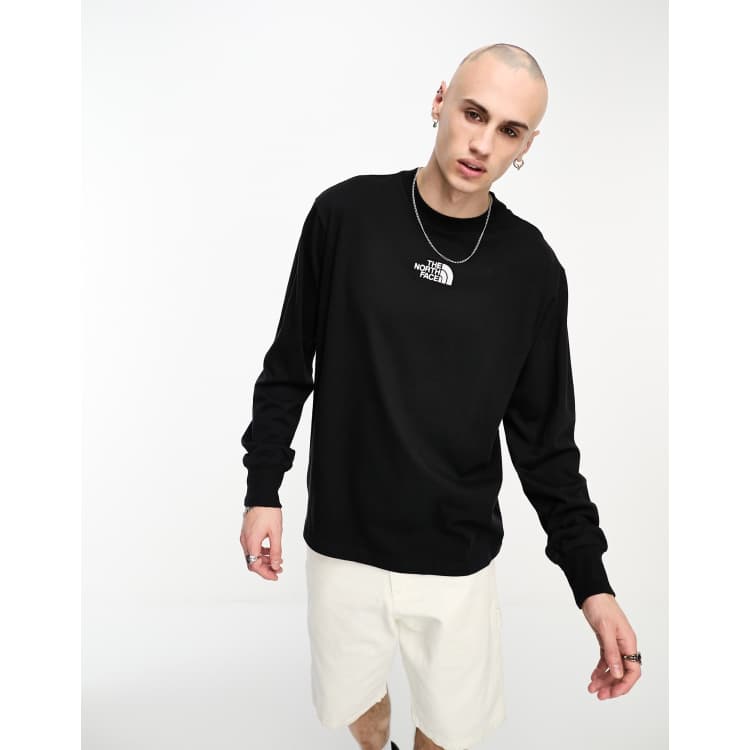 North face hotsell black long sleeve