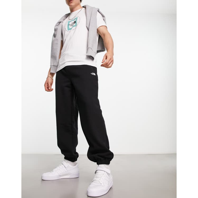 The North Face heavyweight relaxed fit sweatpants in black