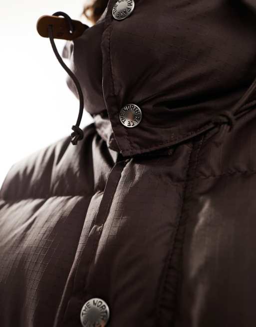 The North Face Heritage 71 Sierra down puffer jacket in brown ASOS