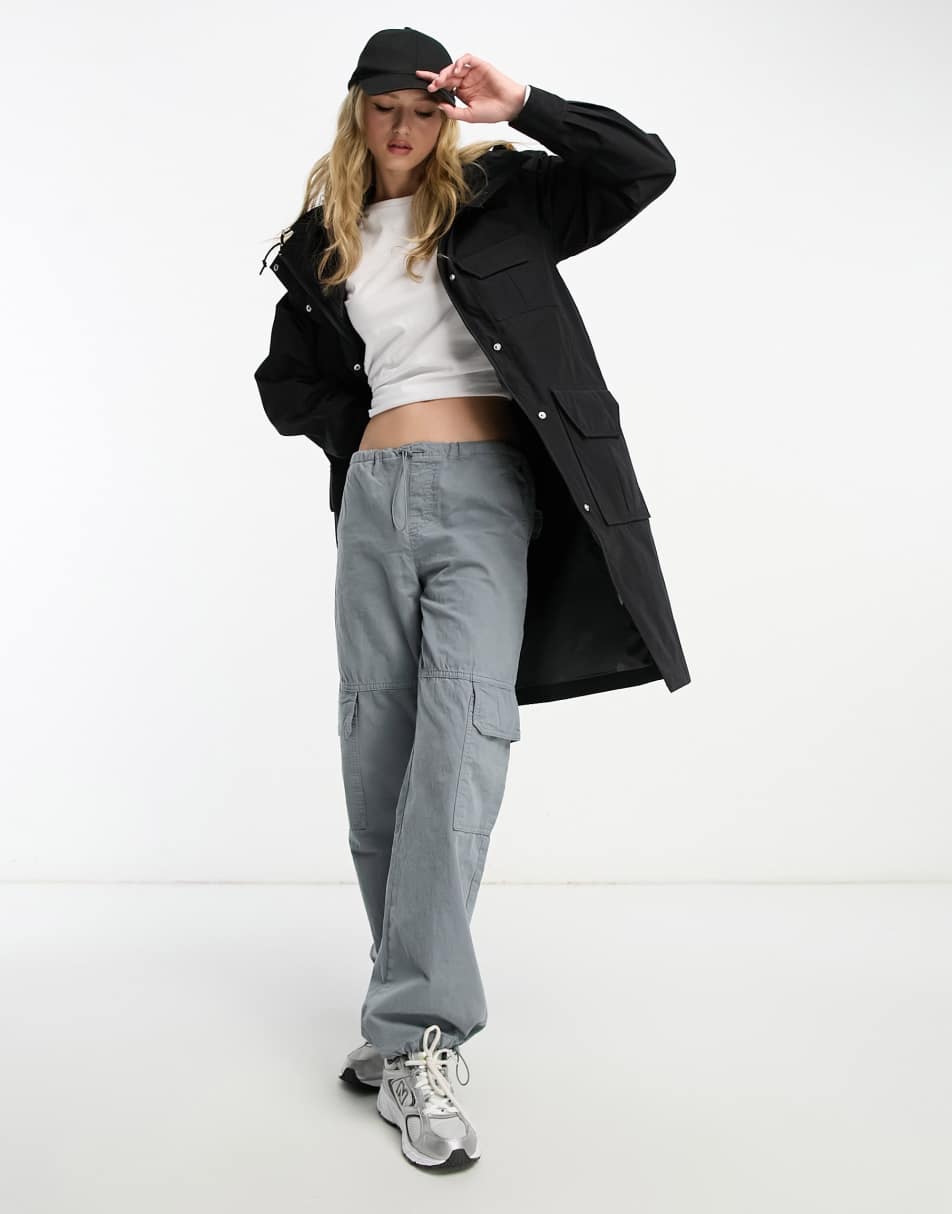 The North Face Heritage '76 Mountain Parka waterproof coat in black