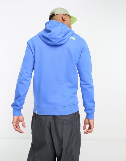 The North Face Heritage Berkeley California hoodie in blue, 3 of 4
