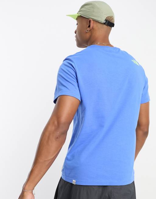 The North Face – Heritage Berkeley California – Niebieski T-shirt z kieszenią, 2 z 4