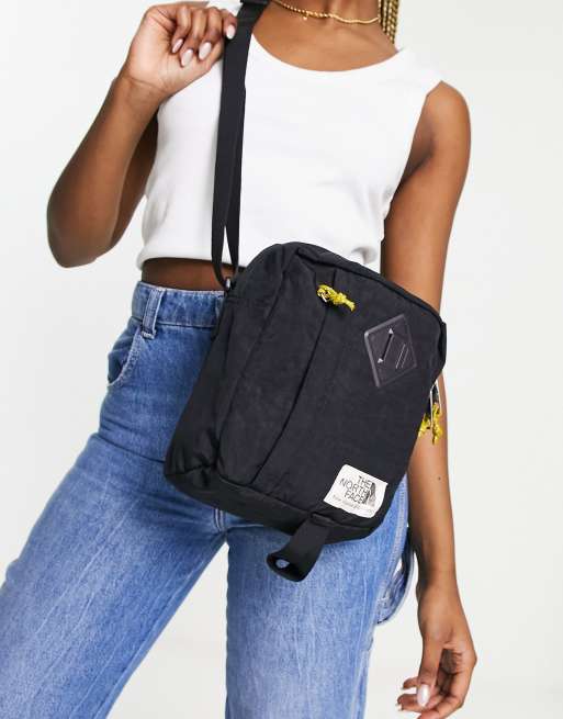 The North Face Heritage Berkeley crossbody bag in black | ASOS