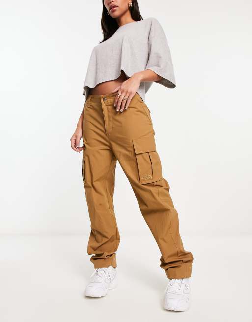 Dr Denim Bella cargo pants in khaki