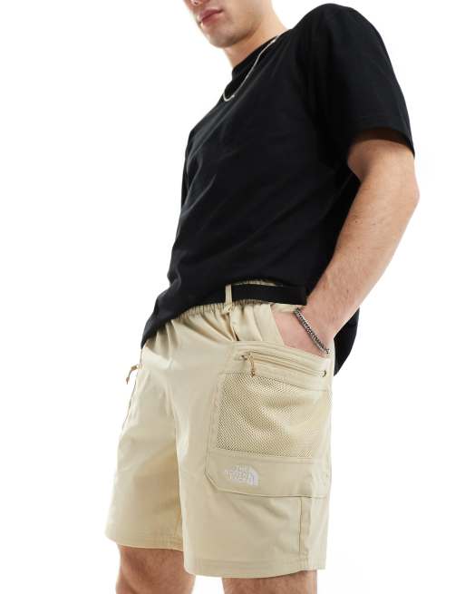 The North Face - Heritage Class V Pathfinder - Cargoshort met riem in beige
