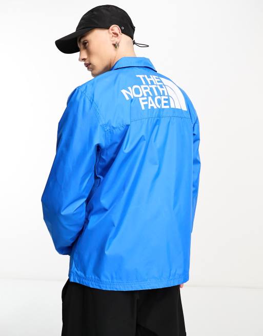 North face coach hotsell jacket blue