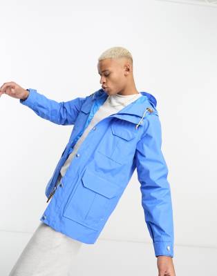 Light blue outlet parka