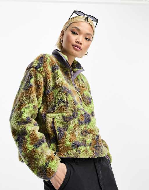 North face fleece best sale camo
