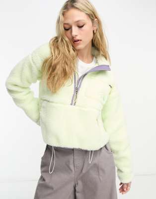 Light pink hotsell north face fleece