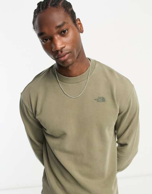 North face cheap heritage crew sweatshirt