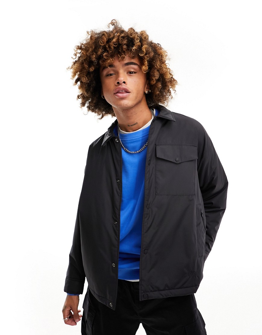 The North Face Heritage insulated coach jacket in black