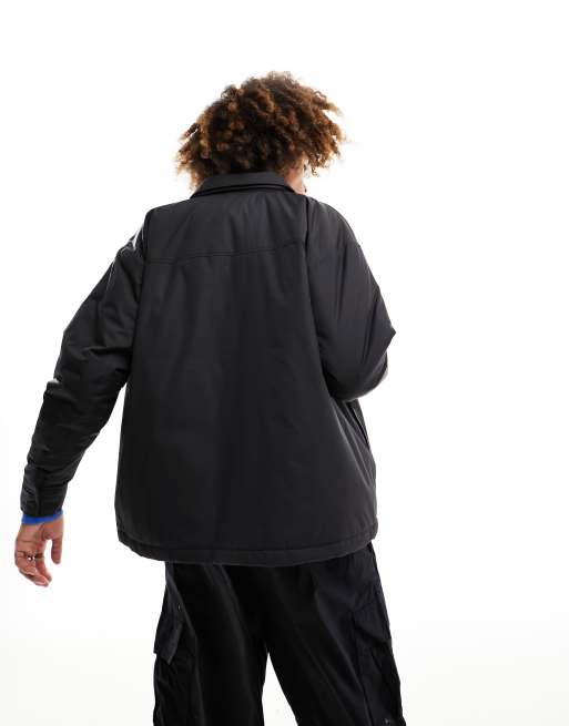 The North Face Heritage insulated coach jacket in black ASOS