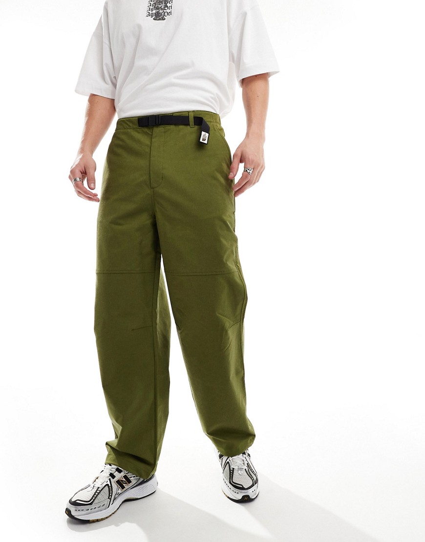 The North Face Heritage M66 twill regular trousers in olive-Green