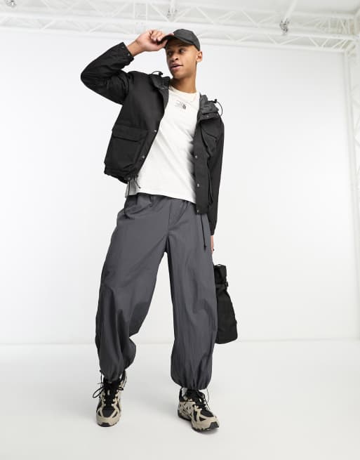 The North Face Heritage M66 Utility waterproof hooded rain jacket in black