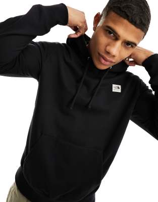 The North Face Heritage Patch hoodie in black | ASOS