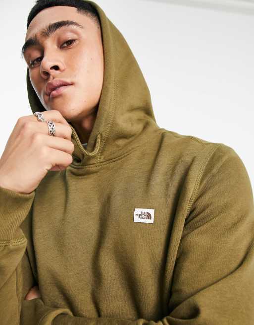 The north face patch hoodie sales