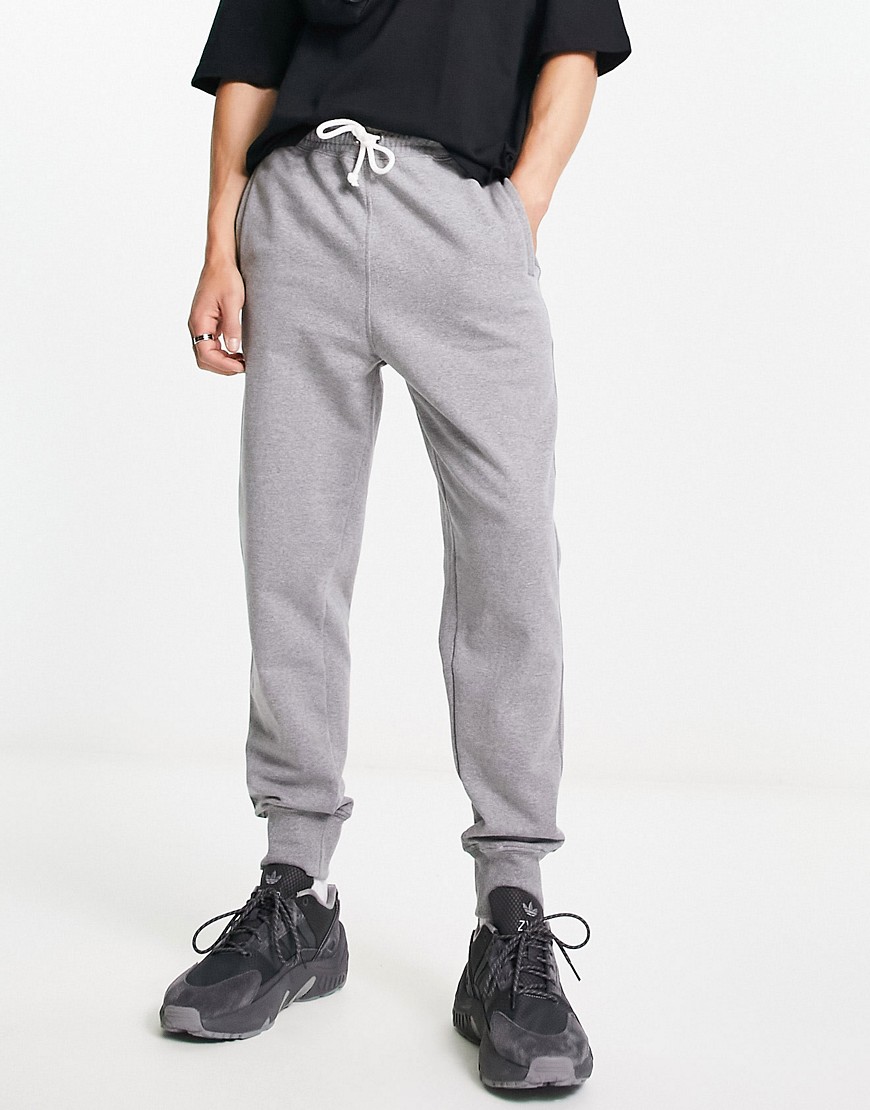 The North Face Heritage Patch Sweatpants In Gray