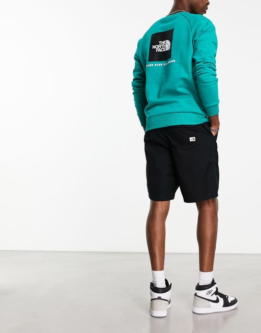 The North Face Heritage Ripstop cotton utility shorts in black ASOS