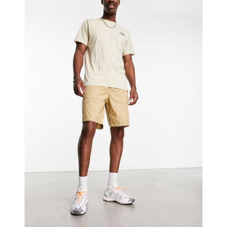 Weatherproof men's stretch ripstop utility short top