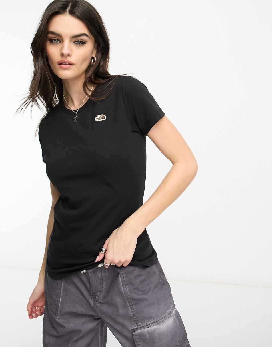 The North Face Heritage t-shirt in black