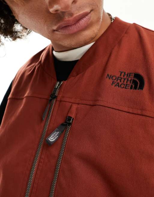 The North Face - Heritage - Veste sans manches fonctionnelle zippée en coton - Marron, 3 de 4