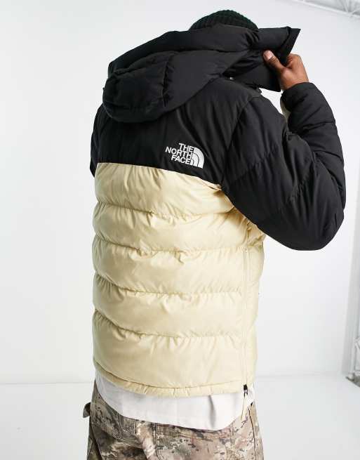 The North Face - Himalaya - Beige og sort isoleret overhead-dynejakke, 2 af 4