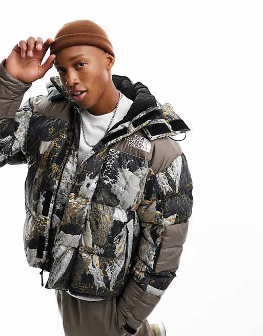 The North Face himalayan baltoro down jacket in black and The North Face himalayan baltoro down jacket in black and