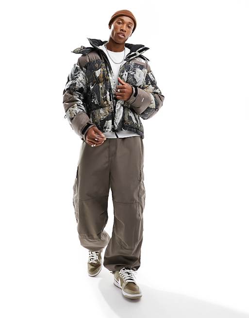 The North Face himalayan baltoro down jacket in black and The North Face himalayan baltoro down jacket in black and