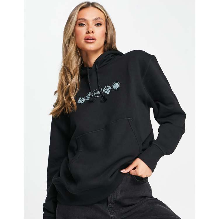 The North Face Himalayan Bottle Source hoodie in black ASOS