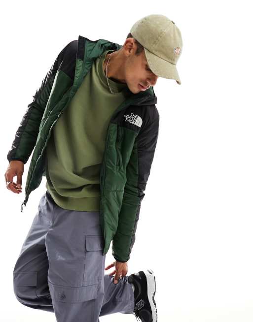 The North Face - Himalayan - Doudoune à capuche synthétique légère - Vert pin et noir, 2 de 5