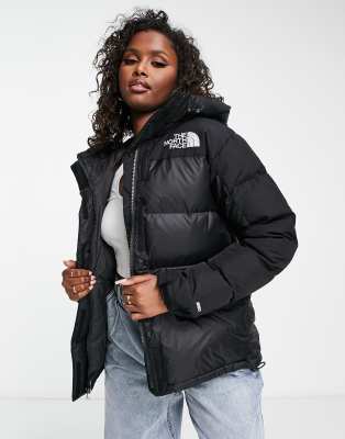 The north face store black coat