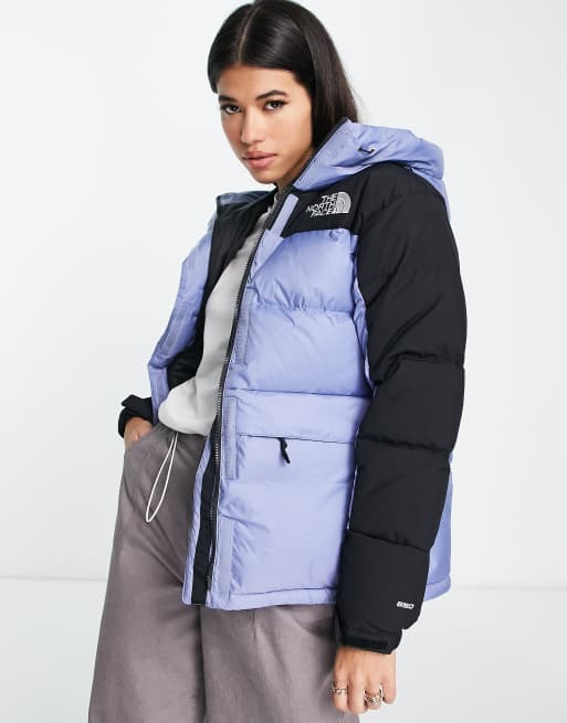 North face deals blue parka