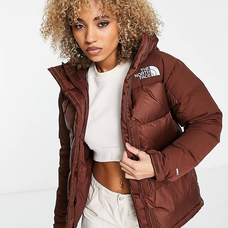 Socialisme Advertentie toilet The North Face Himalayan down parka coat in brown | ASOS